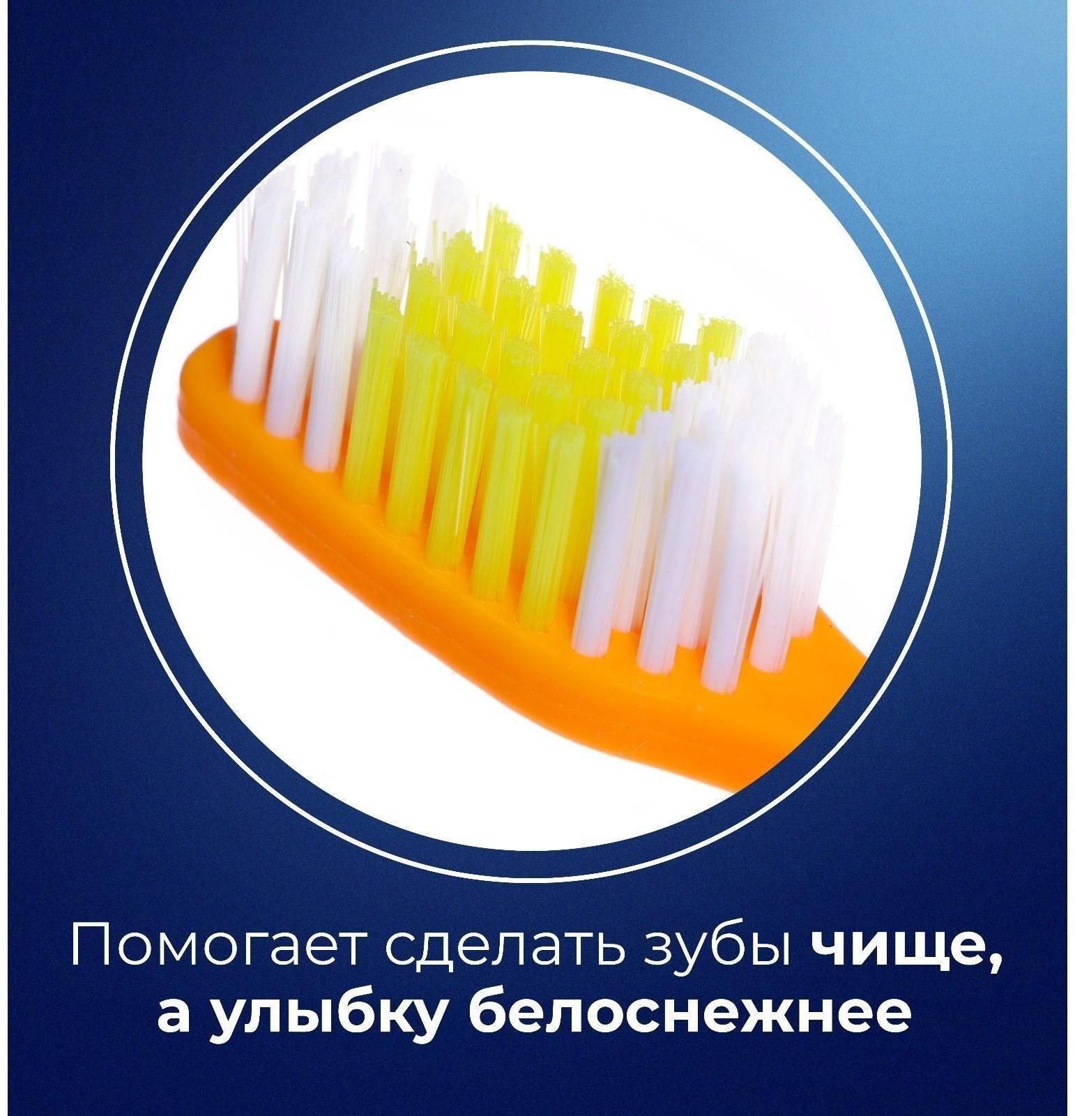 Зубная щётка Rendall One, средней жёсткости, микс, 1 шт.