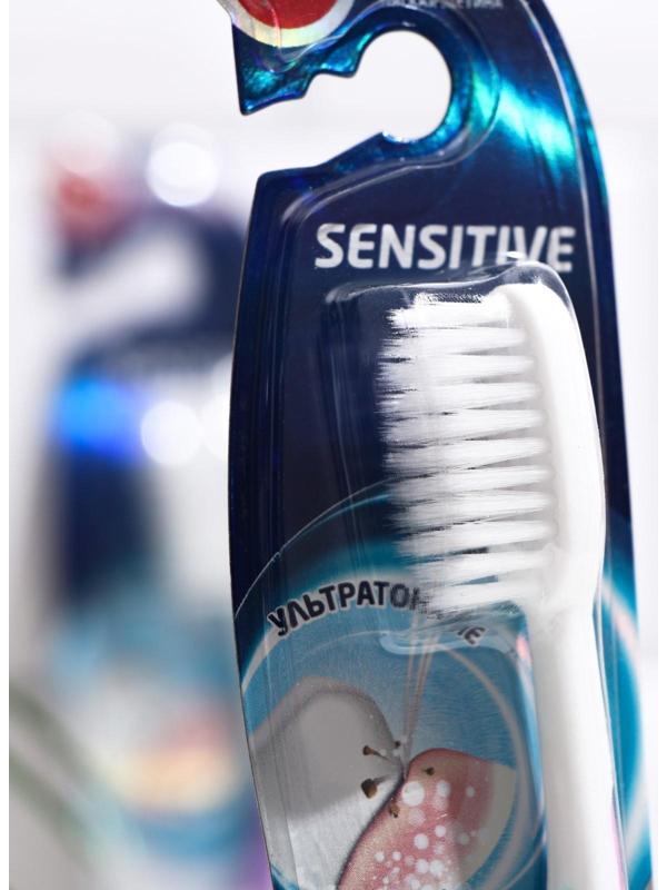 Зубная щётка Rendall Sensitive, мягкая, микс, 1 шт.