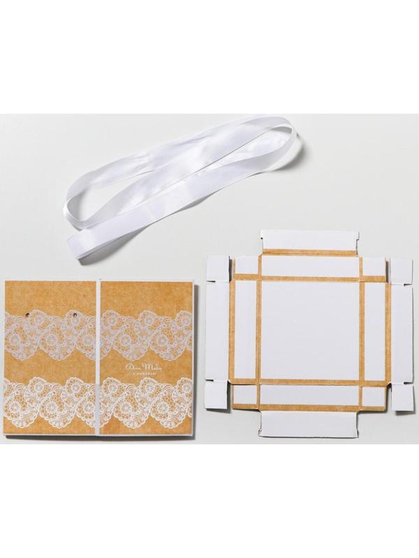 Набор коробок 3 в 1 «Кружево», 10 × 18, 14 × 23, 17 × 25 см