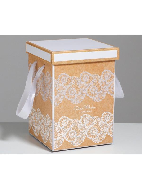 Набор коробок 3 в 1 «Кружево», 10 × 18, 14 × 23, 17 × 25 см