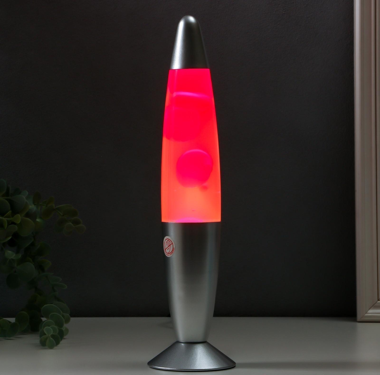 Светильник настольный металл, стекло, воск 