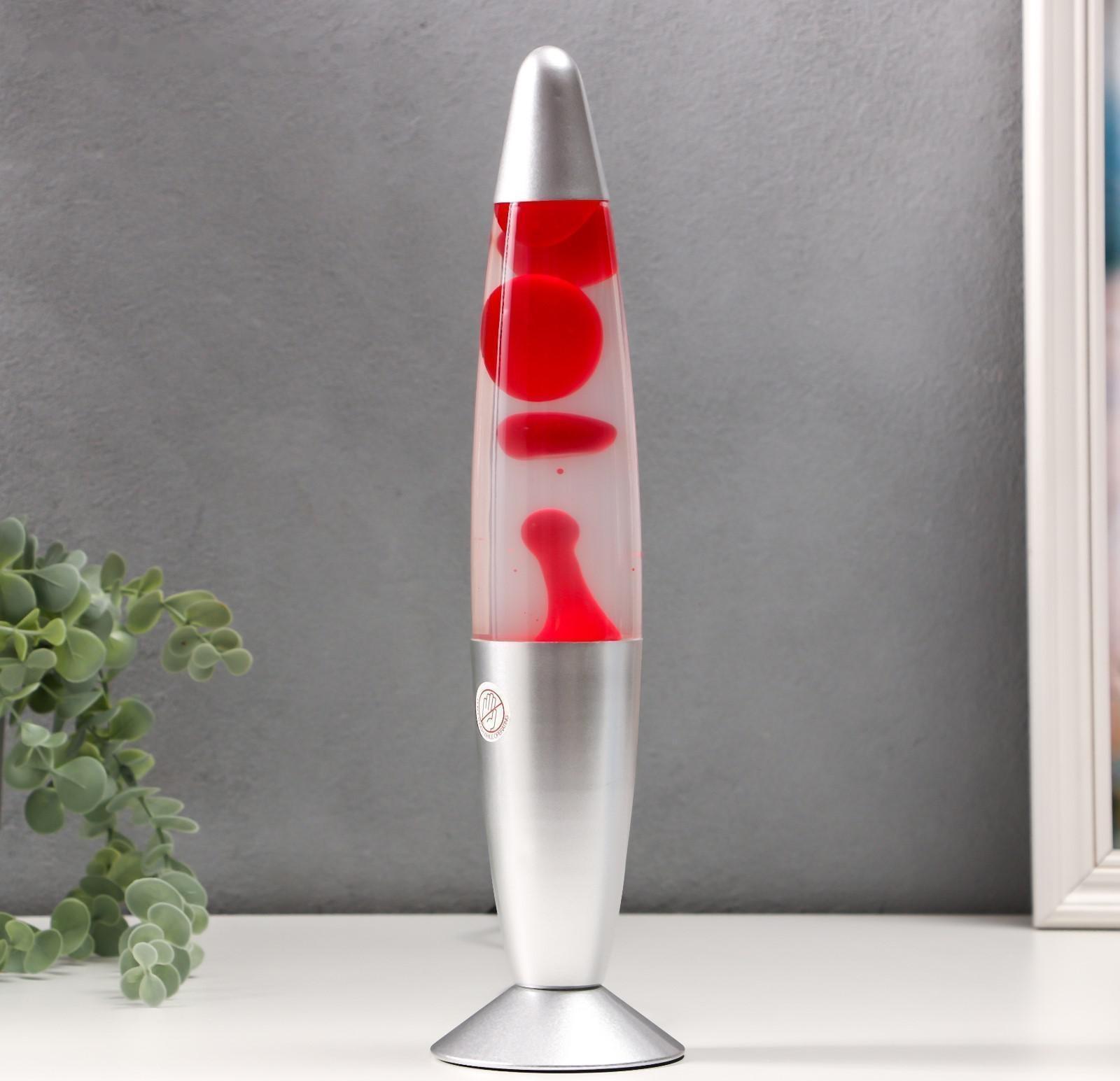 Светильник настольный металл, стекло, воск 