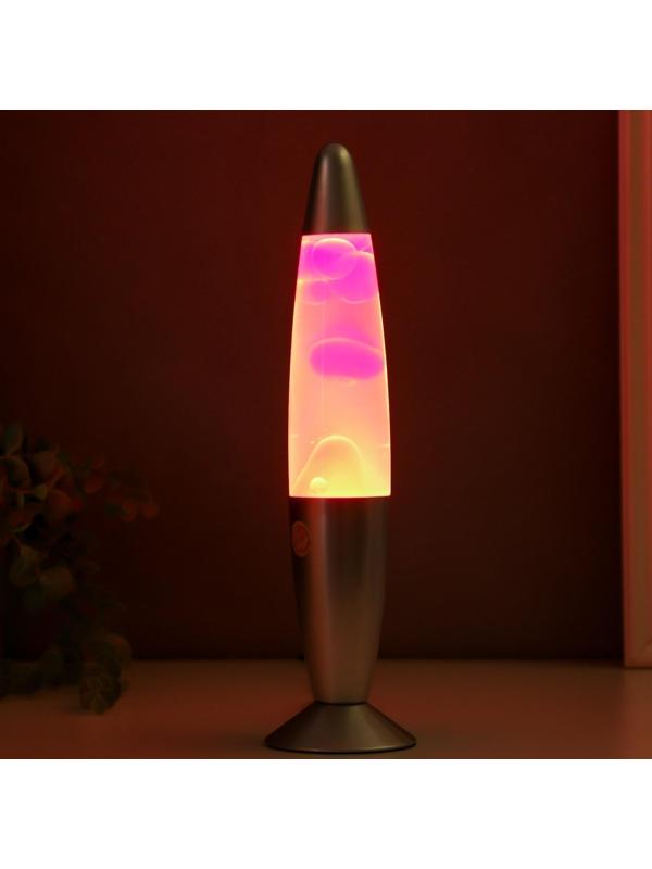 Светильник настольный металл, стекло, воск 