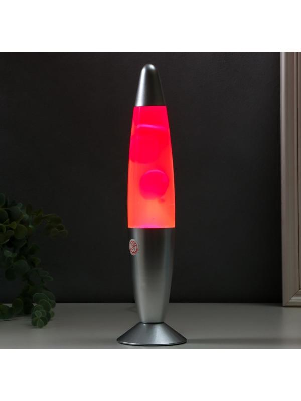 Светильник настольный металл, стекло, воск 