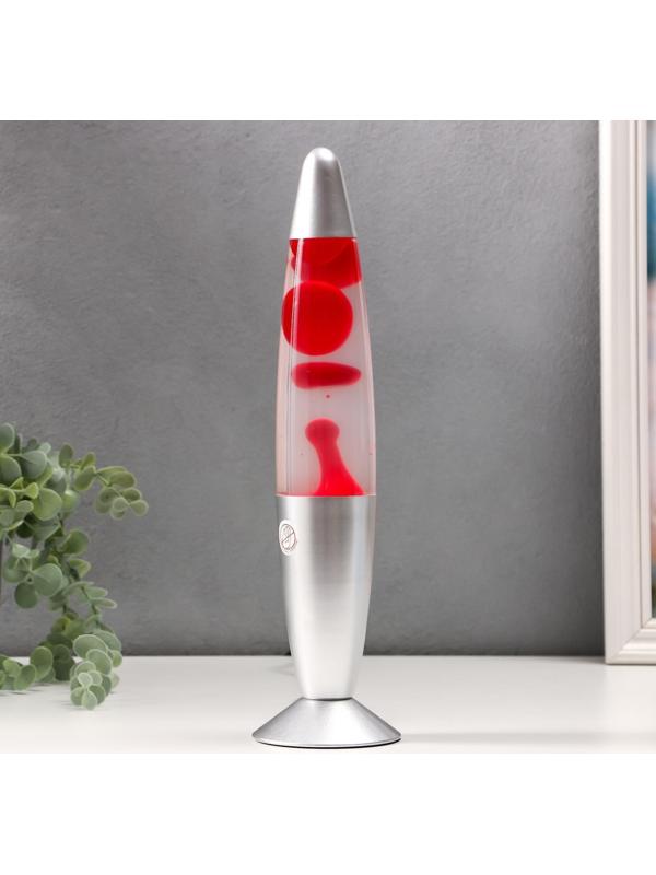 Светильник настольный металл, стекло, воск 