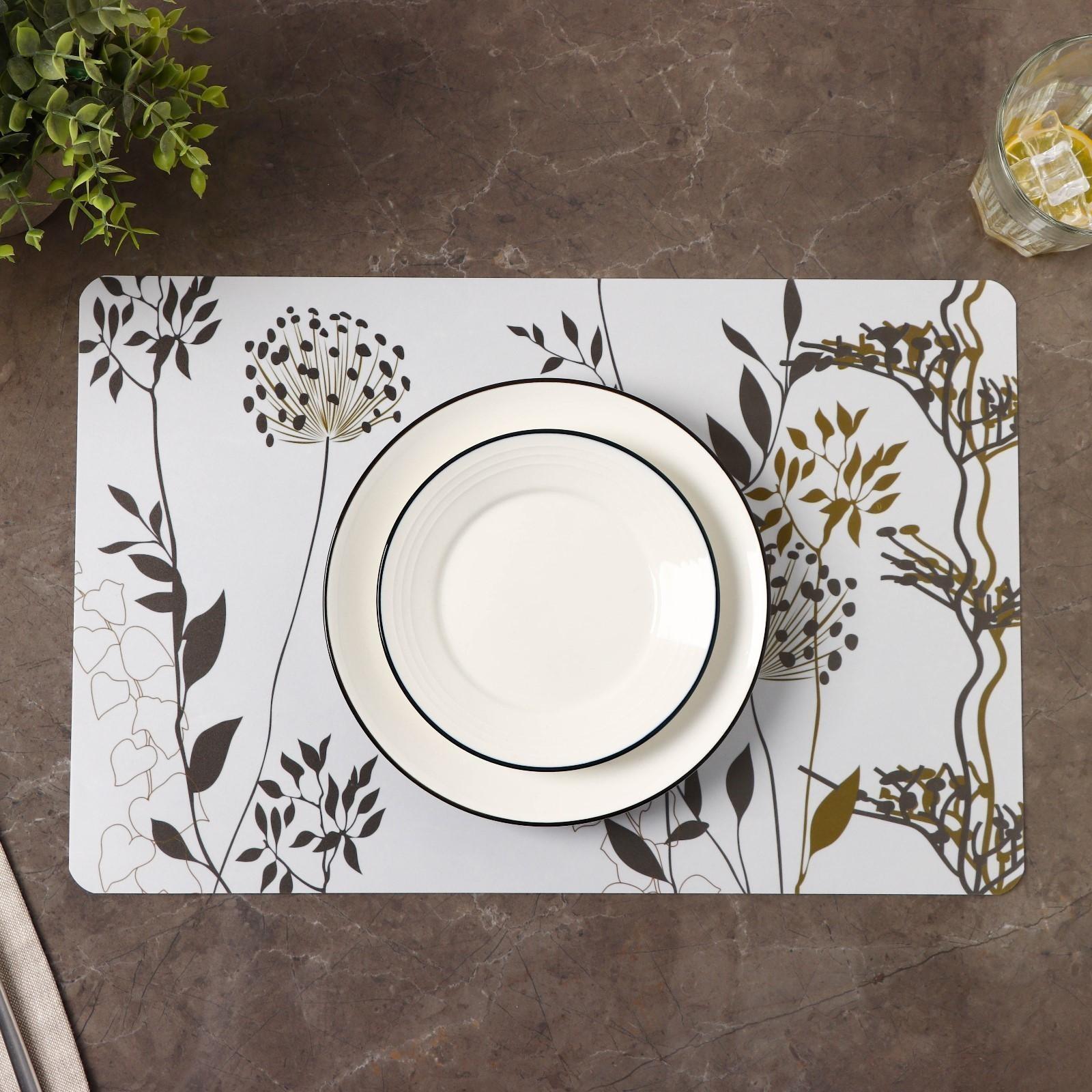 Салфетка сервировочная на стол «Сад»,43×28 см