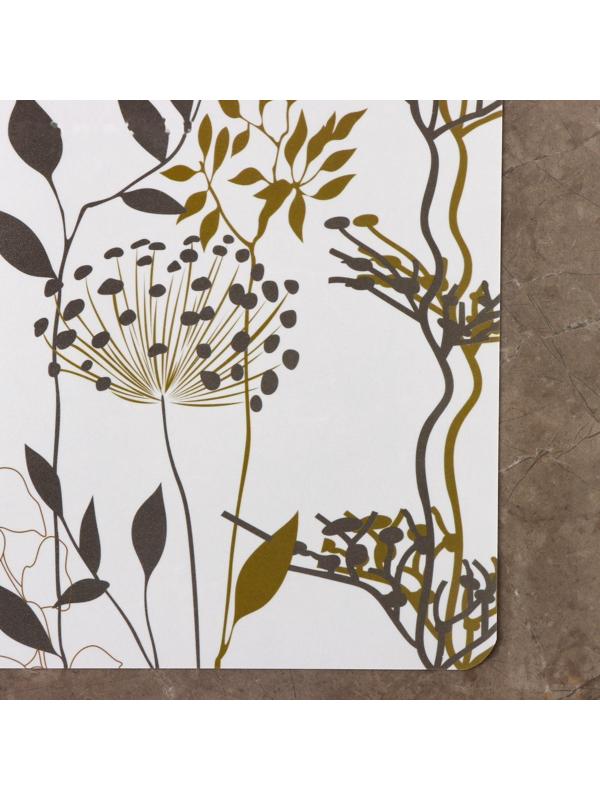 Салфетка сервировочная на стол «Сад»,43×28 см