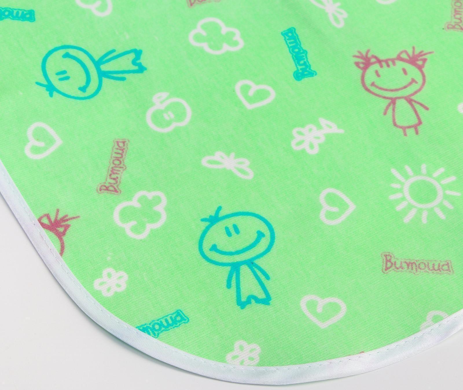 Наматрасник из клеёнки с ПВХ-покрытием, 60х120 см, в кроватку, с рисунком, МИКС