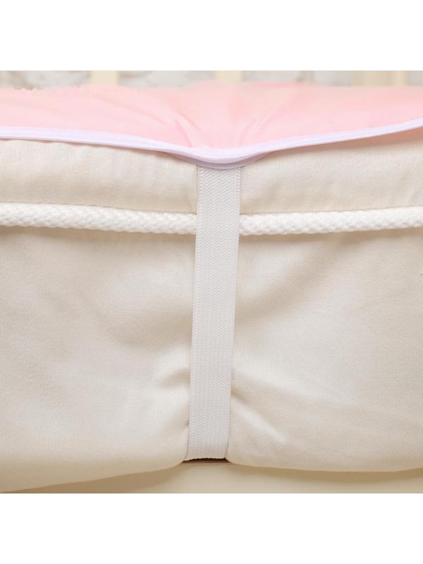 Наматрасник из клеёнки с ПВХ-покрытием, 60х120 см, в кроватку, цвета МИКС