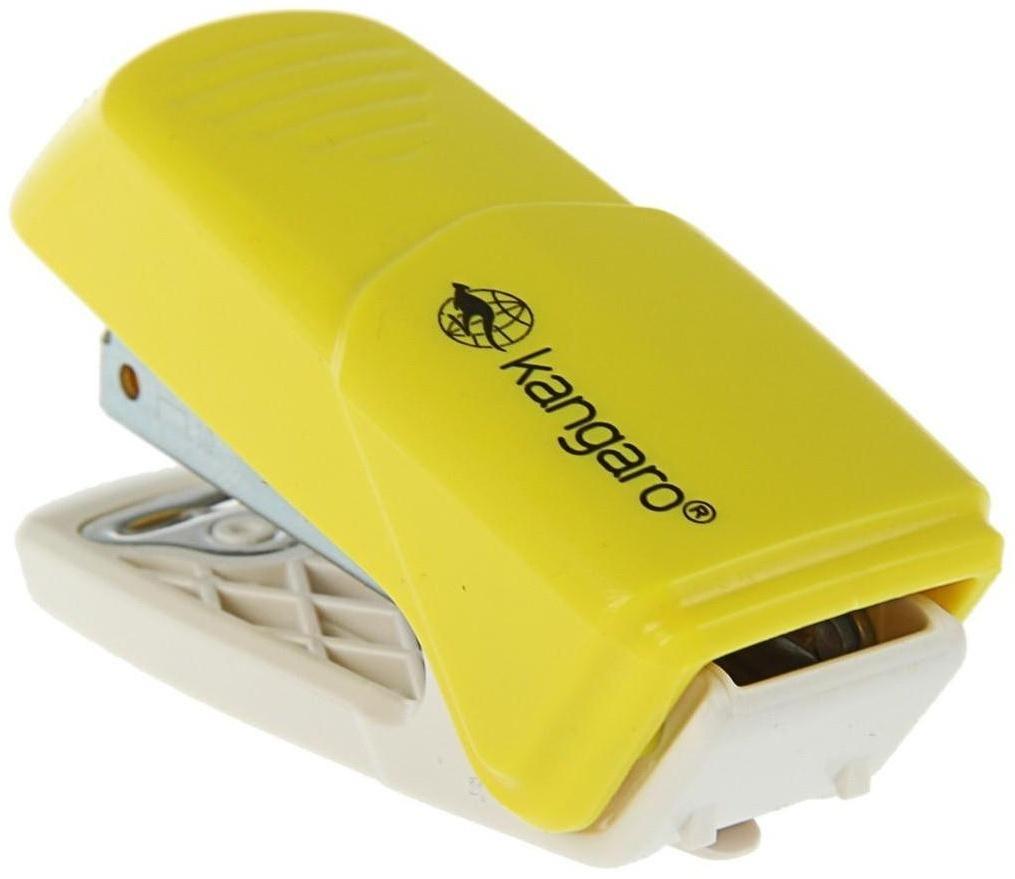 Степлер №10, до 10 листов Kangaro Aris-10М, микс