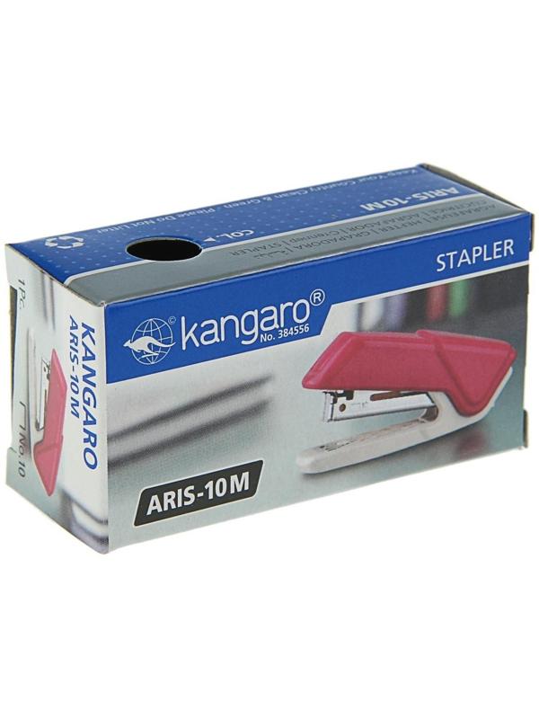 Степлер №10, до 10 листов Kangaro Aris-10М, микс