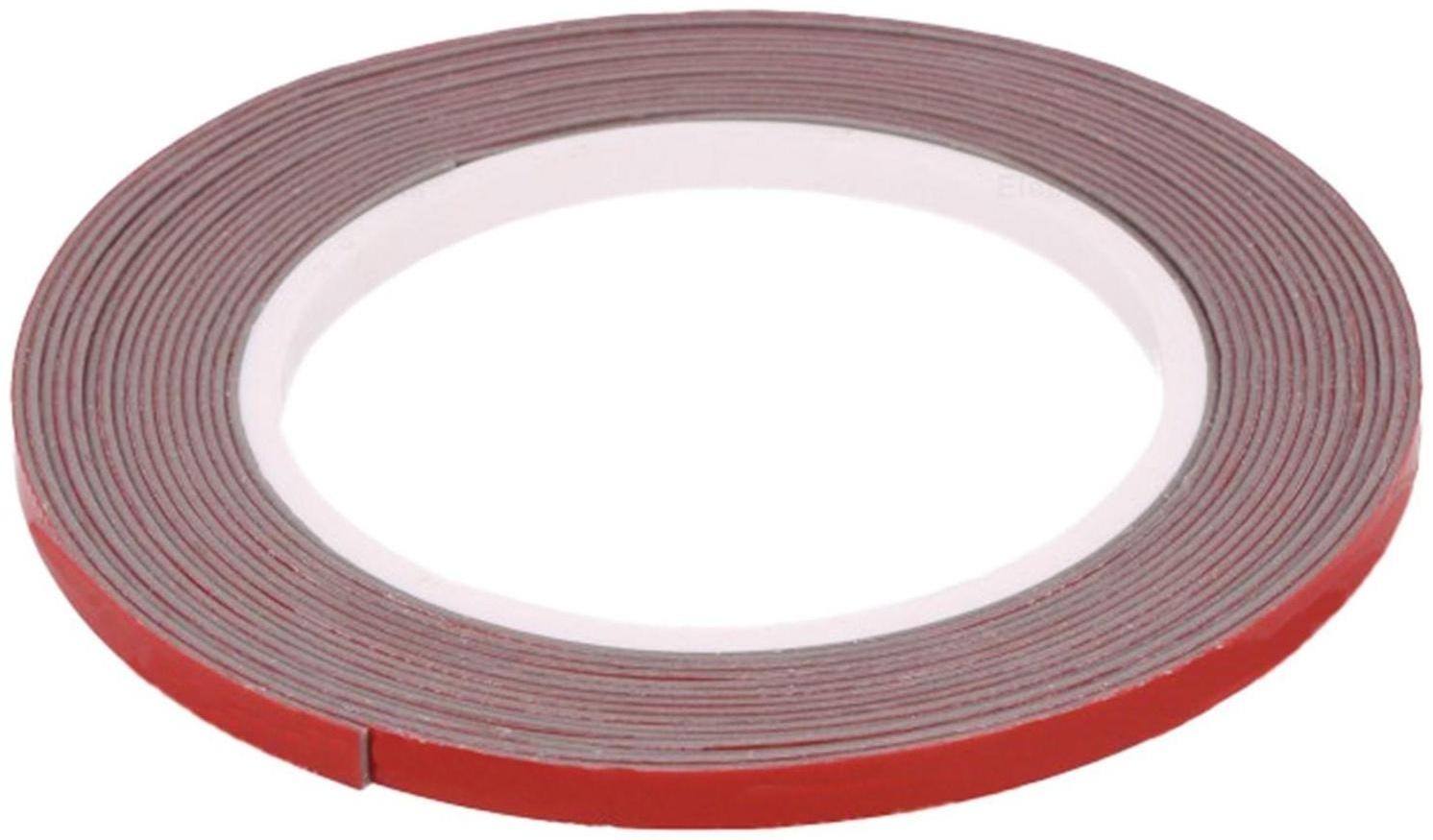 Клейкая лента TORSO, двусторонняя, усиленная, 4 мм x 5 м