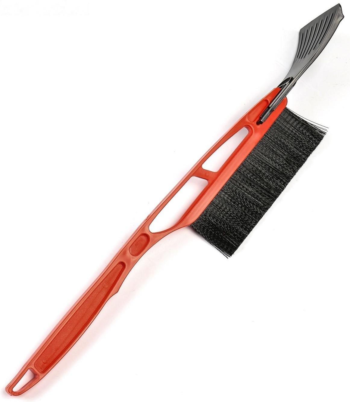 Щетка-сметка TORSO, 52 см, со скребком, микс