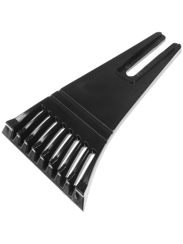 Щетка-сметка TORSO, 52 см, мягкая ручка со скребком, МИКС