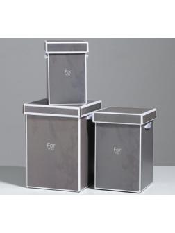 Набор коробок 3 в 1 «Для тебя», 10 × 18 см, 14 × 23 см, 17 × 25 см