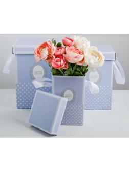 Набор коробок 3 в 1 «От всей души», 10 × 18 см, 14 × 23 см, 17 × 25 см