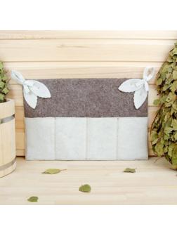 Карман комбинированный, войлок, 50×33см