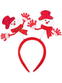 Карнавальный ободок «Снеговик»