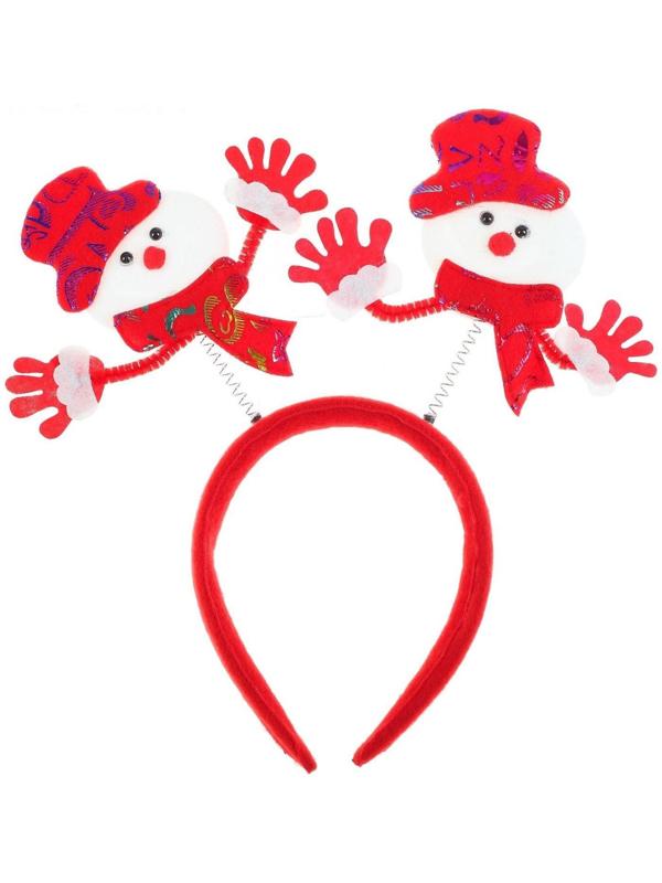 Карнавальный ободок «Снеговик»