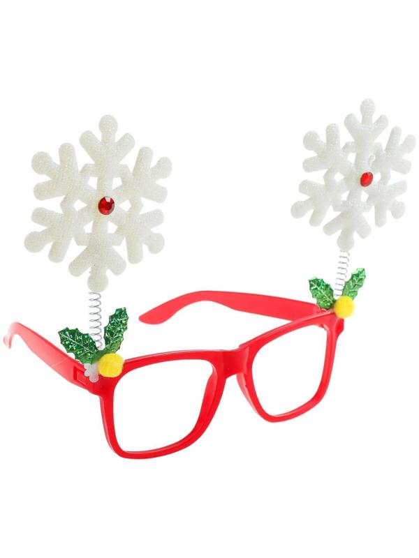 Карнавальные очки «Снежинки»