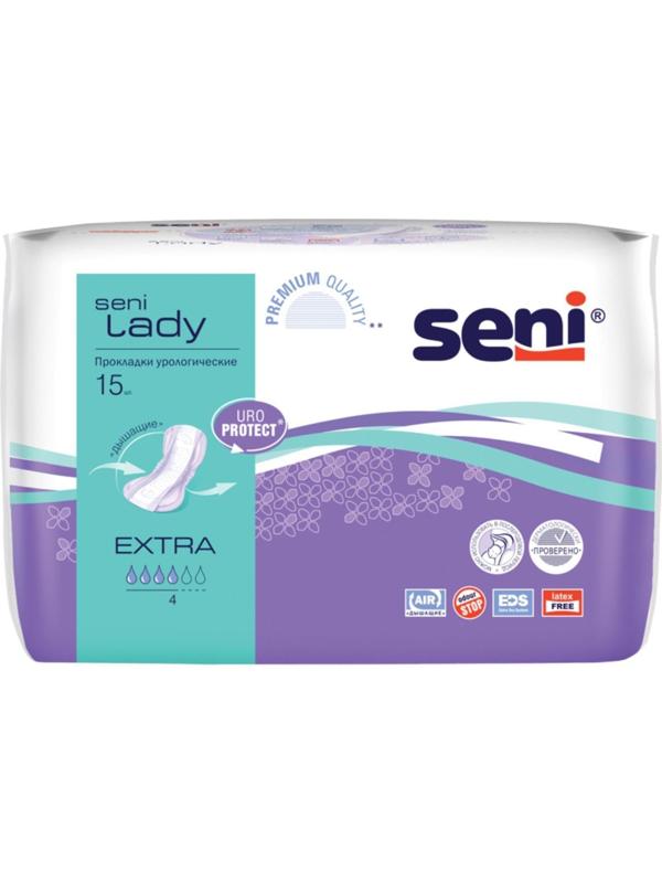 Урологические прокладки Seni Lady Extra, 15 шт