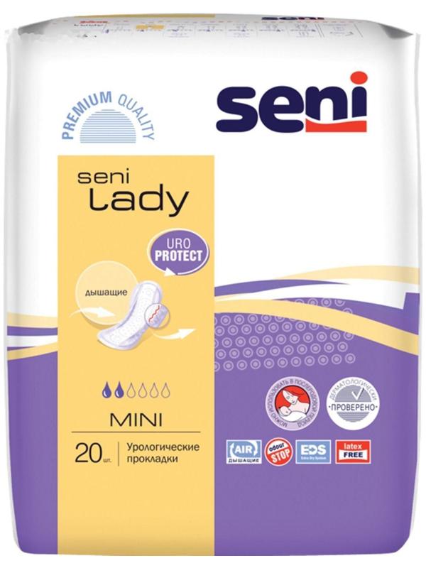Урологические прокладки Seni Lady Mini, 20 шт