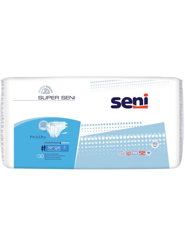 Подгузники для взрослых Seni Super Large №3, 30 шт