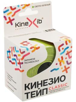 Кинезио-тейп Kinexib, 5 см х 5 м, лаймовый