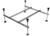 Каркас для душевого поддона 700х700 мм