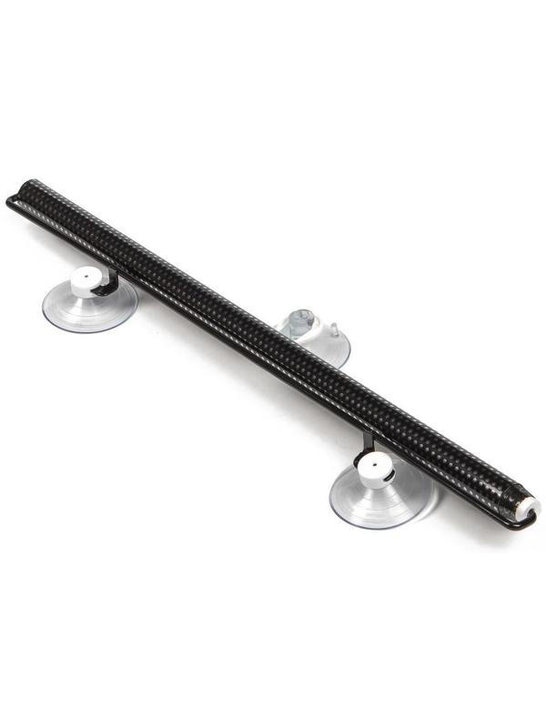 Автомобильная шторка на стекло, раздвижная 40×125 см, цвет черный