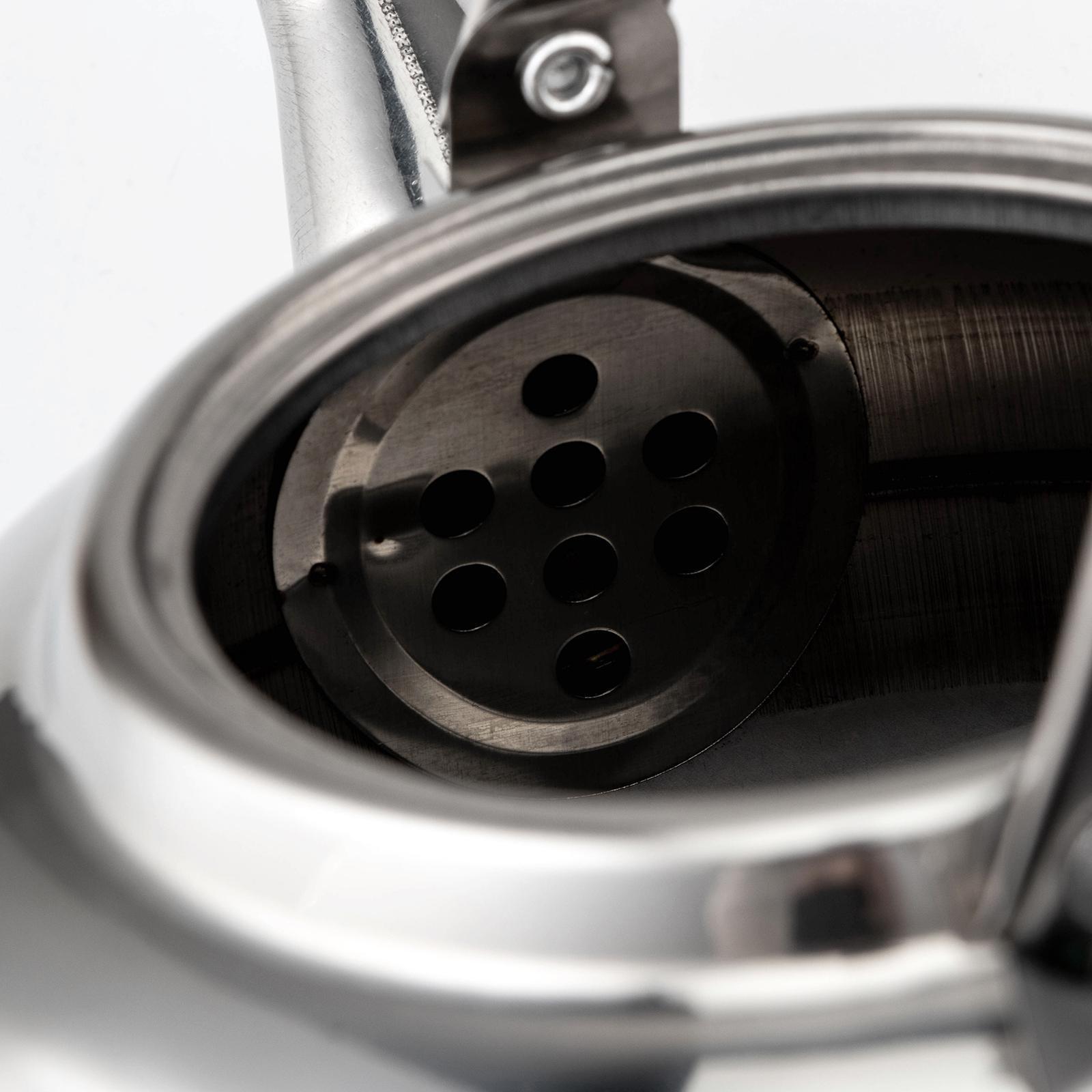 Чайник из нержавеющей стали «Гретель», 1,1 л, металлическое сито