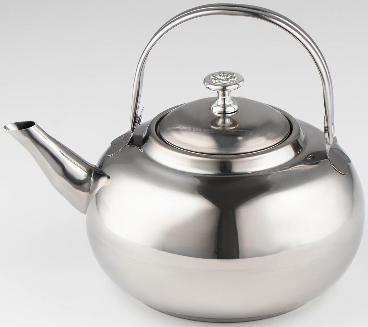 Чайник из нержавеющей стали «Гретель», 1,6 л, металлическое сито