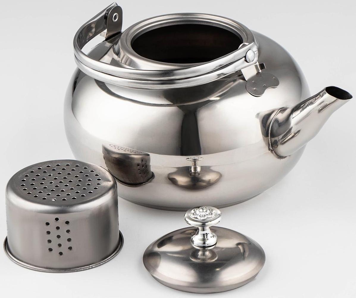 Чайник из нержавеющей стали «Гретель», 1,6 л, металлическое сито