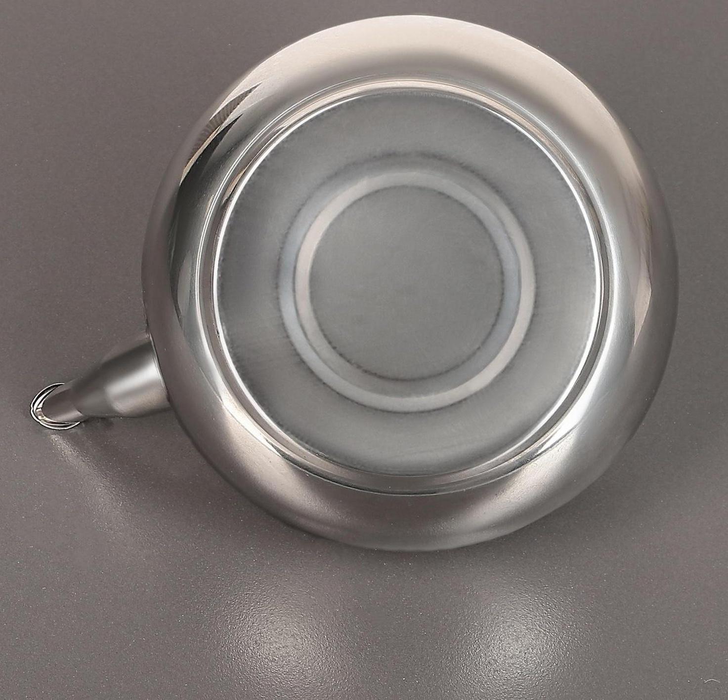 Чайник из нержавеющей стали «Гретель», 1,6 л, металлическое сито