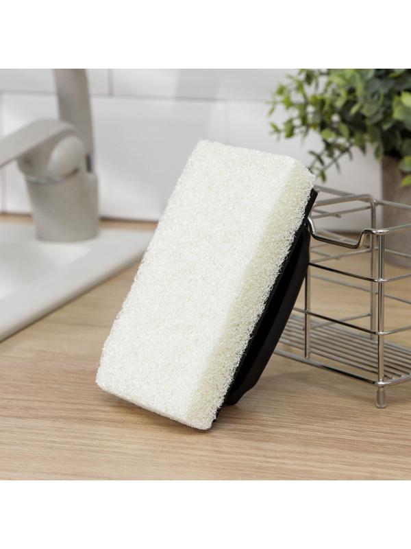 Щётка абразивная с ручкой Доляна, 15×9 см, цвет МИКС