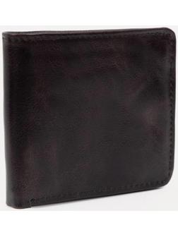 Портмоне без застёжки, отдел для купюр, для карт, цвет коричневый