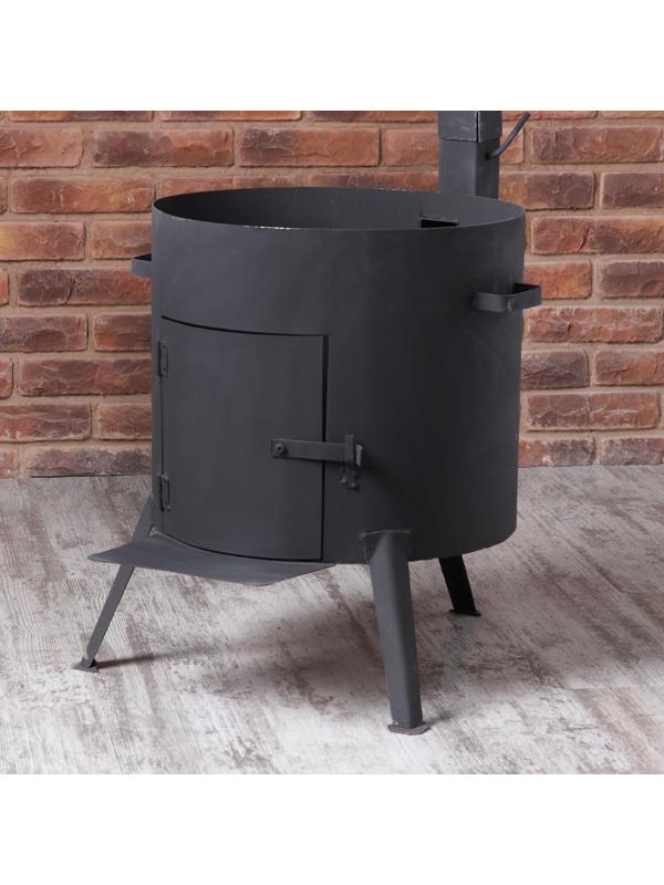 Печь под казан/Т 22 л D=46 см