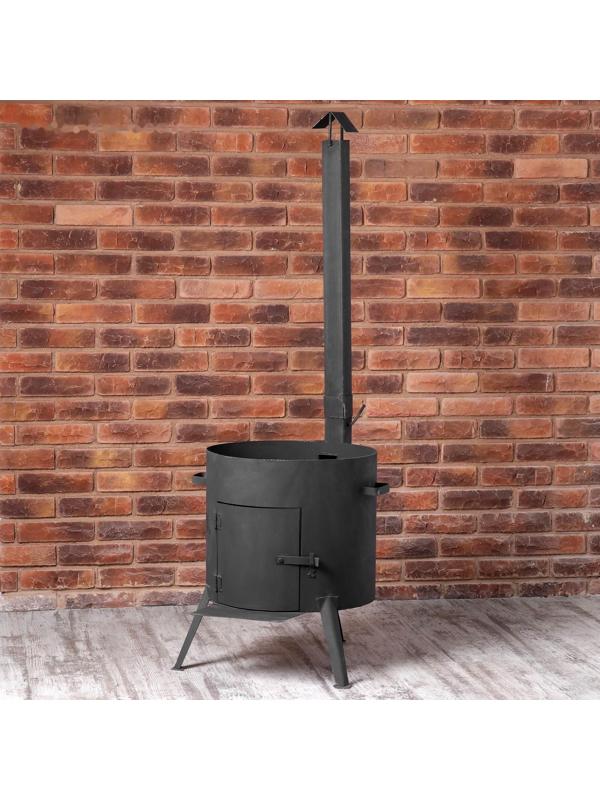 Печь под казан/Т 22 л D=46 см