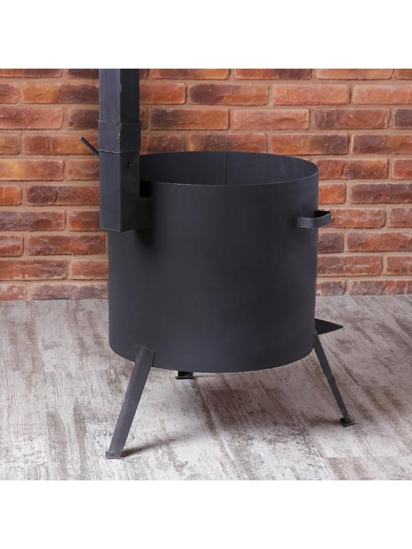 Печь под казан/Т 22 л D=46 см