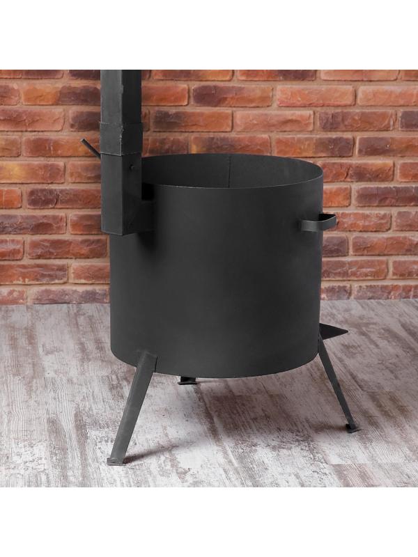 Печь под казан/Т 22 л D=46 см