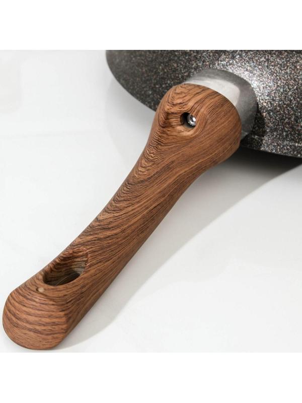 Сковорода Granit Ultra original, d=26 см, пластиковая ручка, антипригарное покрытие, цвет чёрный