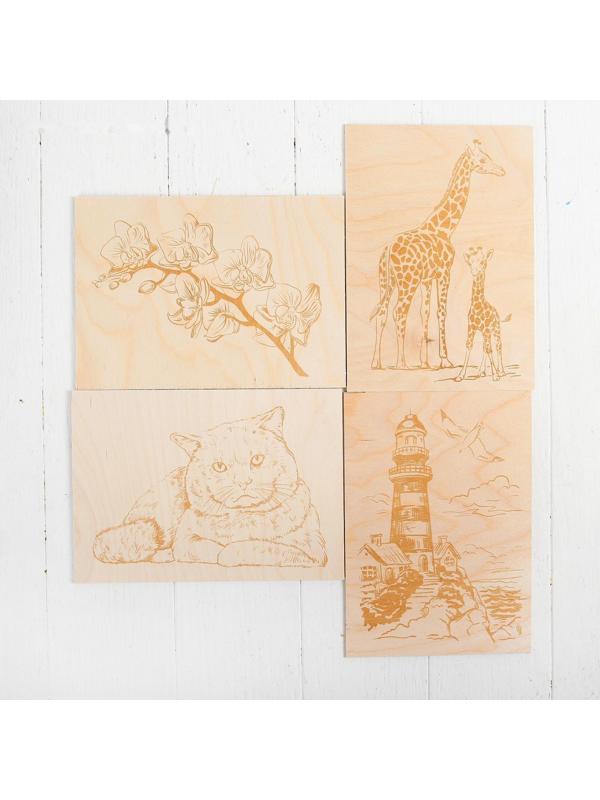 Электроприбор для выжигания по дереву «Узор-10к» (аппарат, 8 досок)