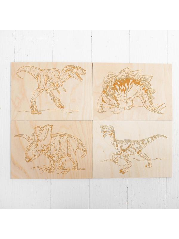 Доски для выжигания, 5 шт., 