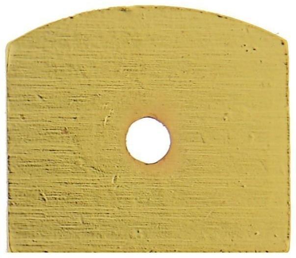 Полкодержатель P108GP, 21х21х18 мм, 4 шт в наборе, цвет золото