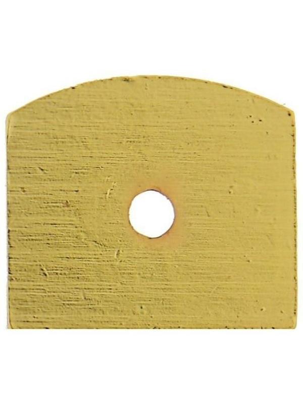 Полкодержатель P108GP, 21х21х18 мм, 4 шт в наборе, цвет золото