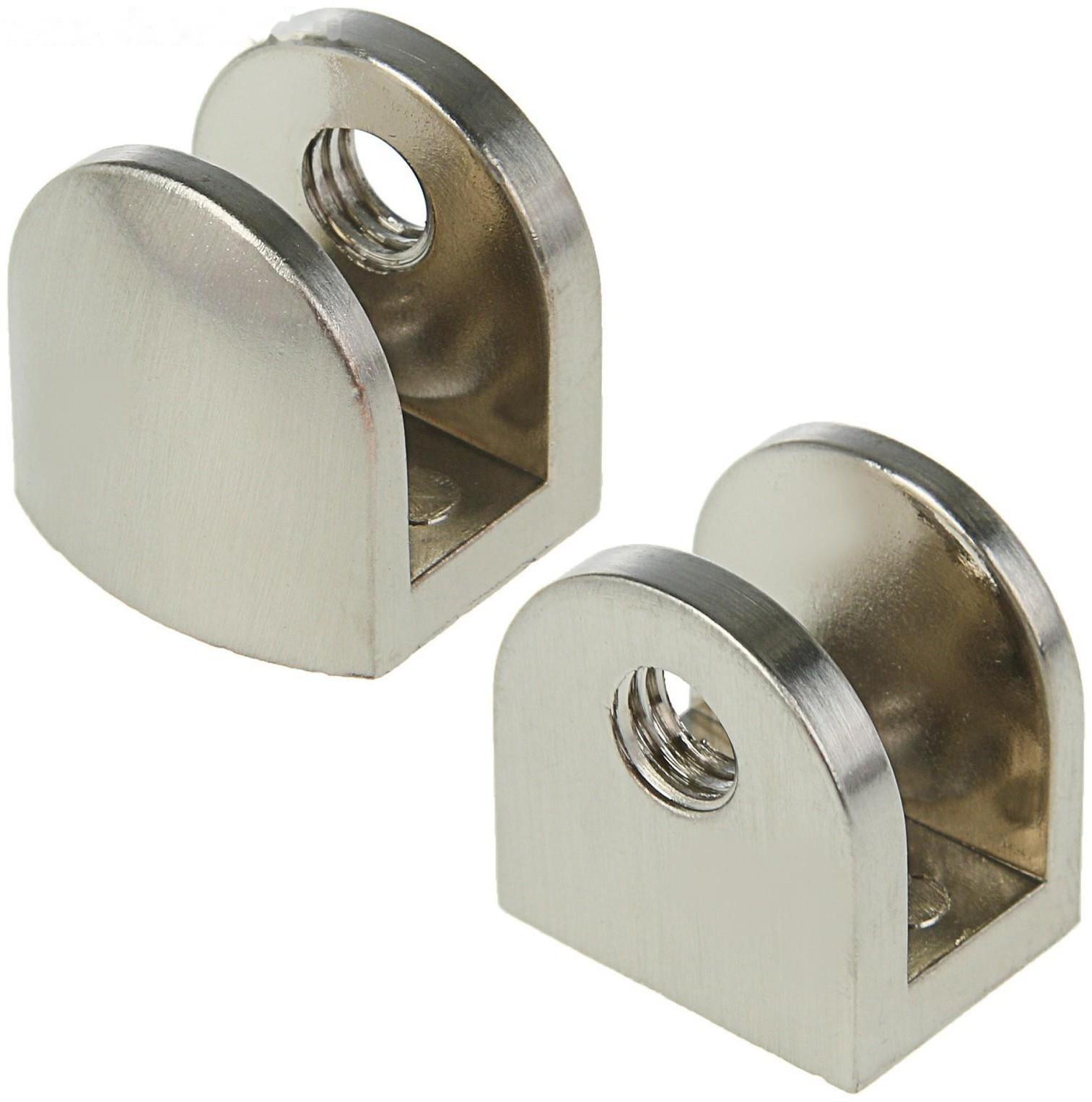 Полкодержатель P110SN, 22х23х20 мм, 4 шт в наборе, цвет никель