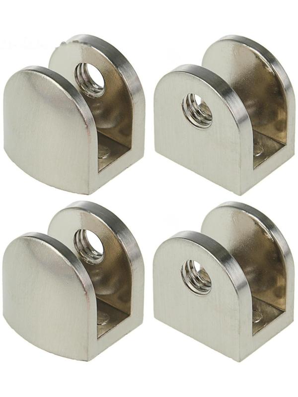 Полкодержатель P110SN, 22х23х20 мм, 4 шт в наборе, цвет никель