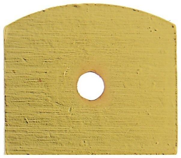 Полкодержатель P110GP, 22х23х20 мм, 4 шт в наборе, цвет золото