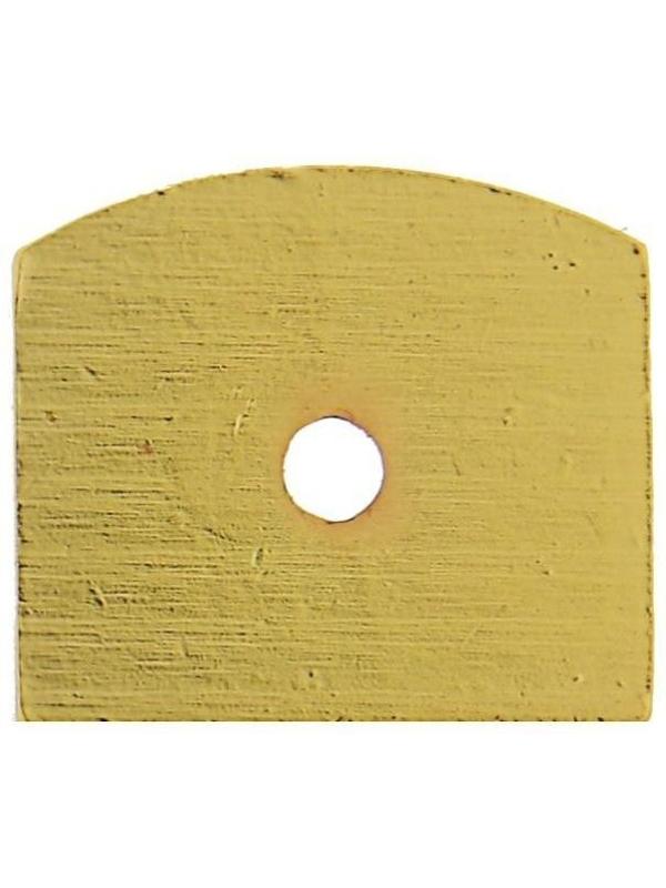 Полкодержатель P110GP, 22х23х20 мм, 4 шт в наборе, цвет золото