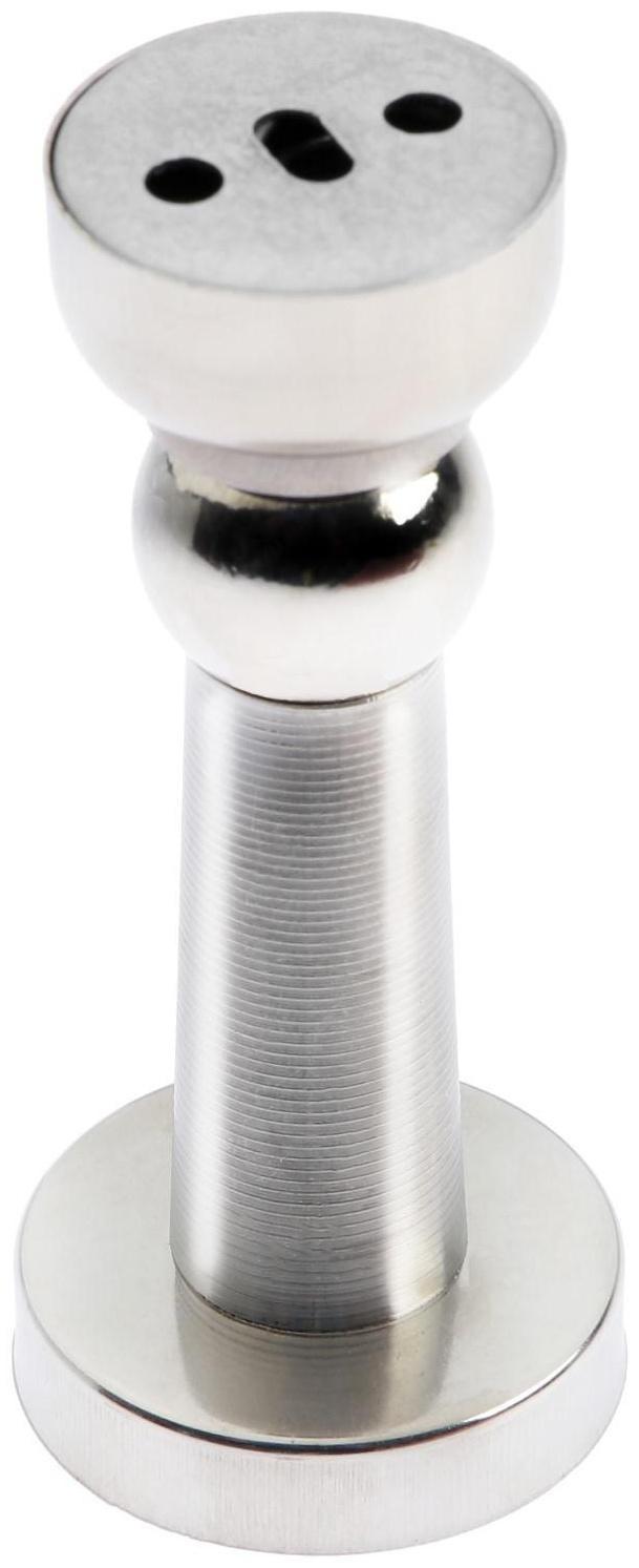 Упор дверной магнитный UM401SN, цвет никель